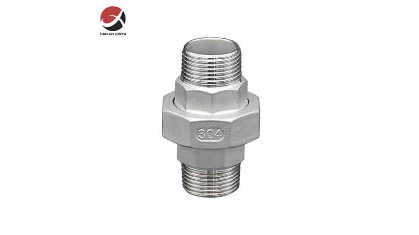 不(bu)鏽鋼雙頭外(wai)牙活接管件(jian)