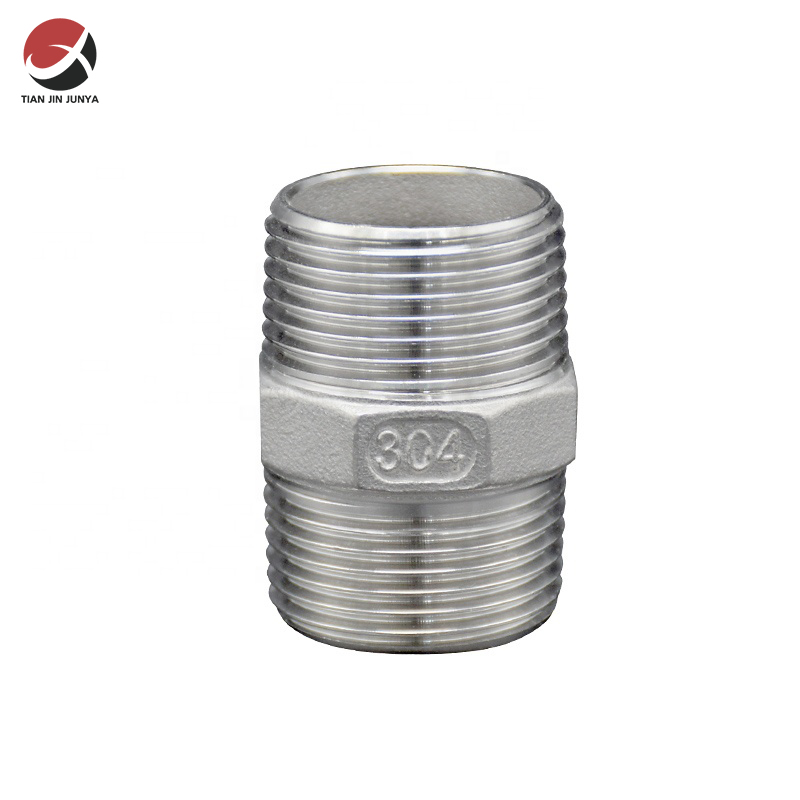 不(bu)鏽鋼六(liu)角外絲(sī)接頭