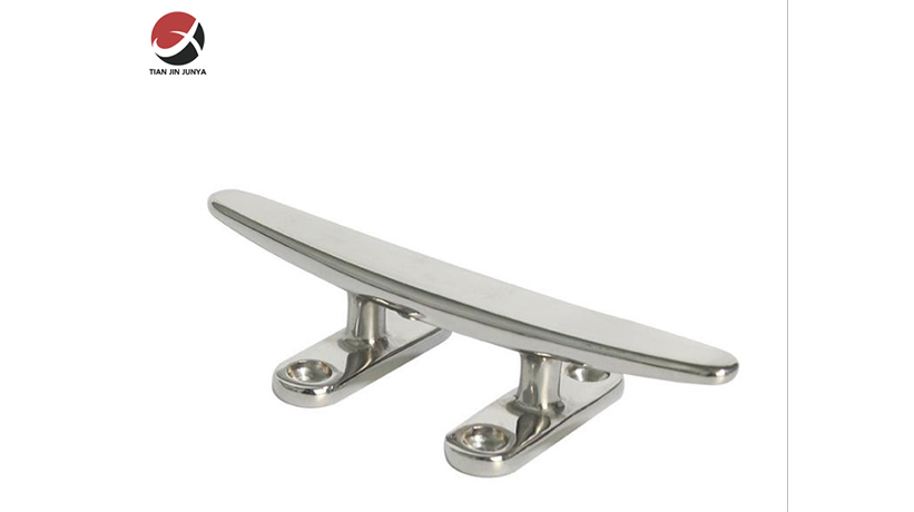 不鏽鋼(gāng)輕型扁(bian)羊角索(suo)栓-小快(kuài)艇遊艇(tǐng)輪船鑄(zhu)造