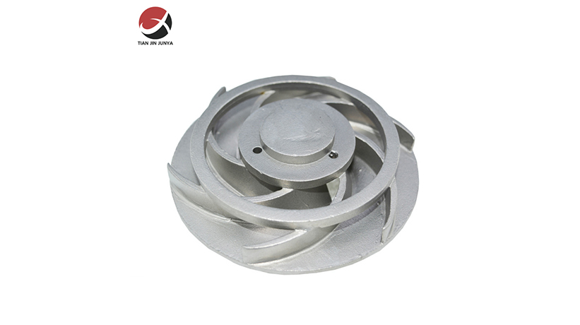 不鏽鋼(gang)鑄造來圖定制(zhì)泵配件葉輪