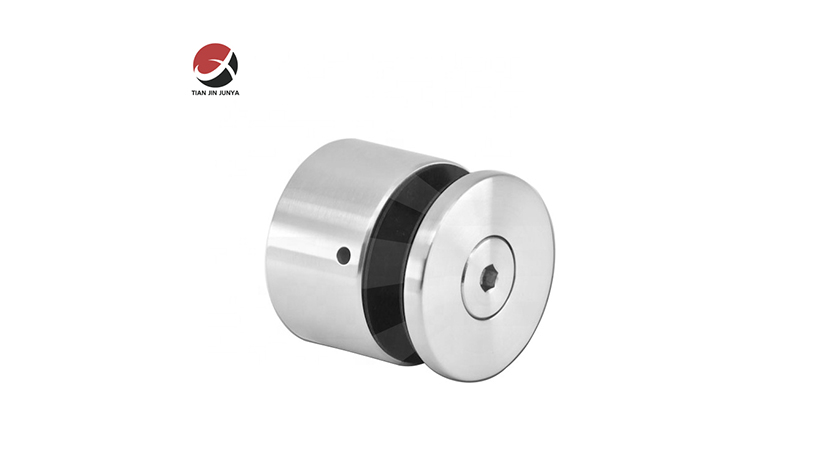 不鏽(xiù)鋼鑄造(zao) 圓形玻(bo)璃夾